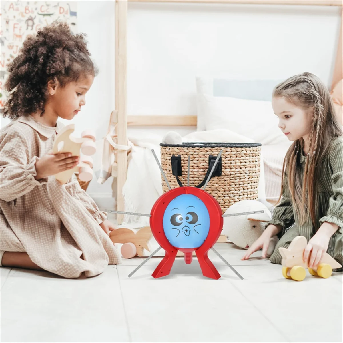 لعبة ABMO Balloon Burst Game Family Board Game، بالونات لكمة لحشو الحقائب، لعبة الآباء، لعبة سطح المكتب