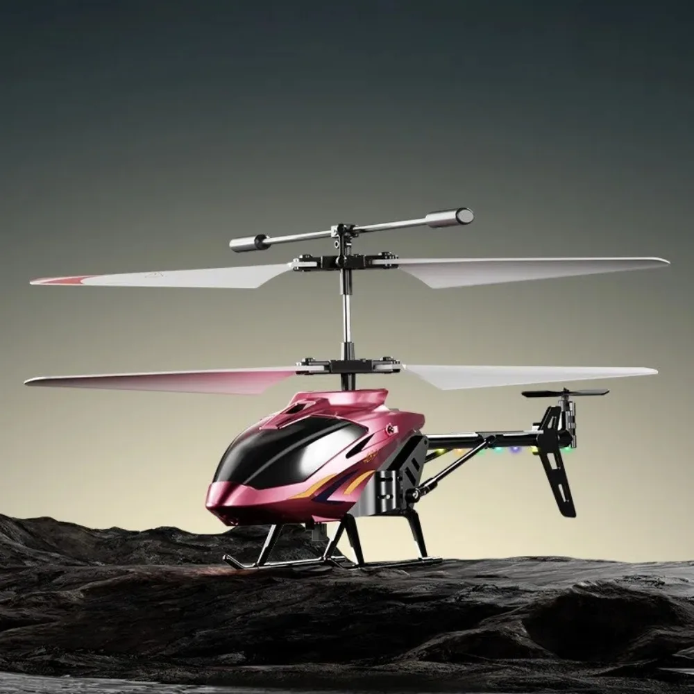 

Funny 2.5/3.5 CH 2.4G Remote Control Helicopter Lighting USB Charging RC Airplane Plated Surface RC Aircraft for Boys