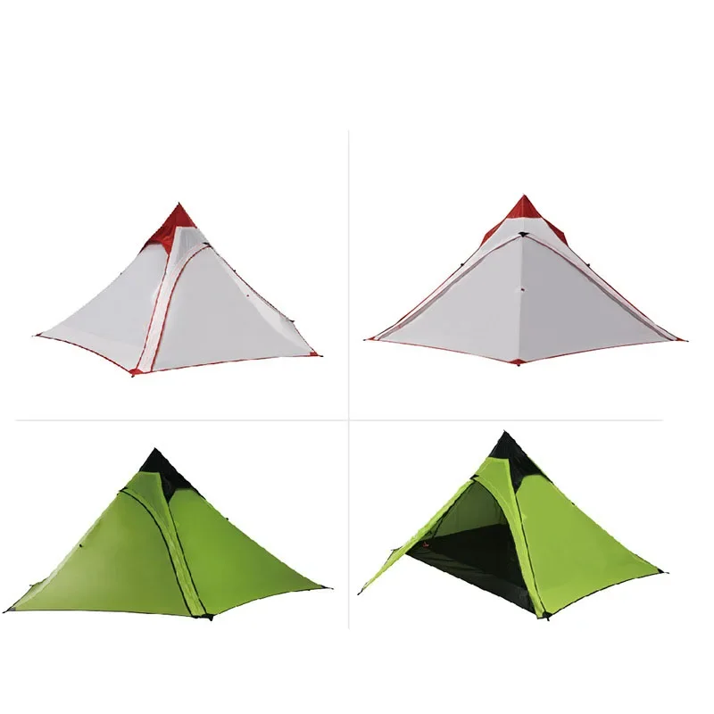 Ultra-Light Single-Layer Two-Person Tourist Tent Convenient Rain-Proof And Wind-Resistant For Outdoor Camping And Hiking