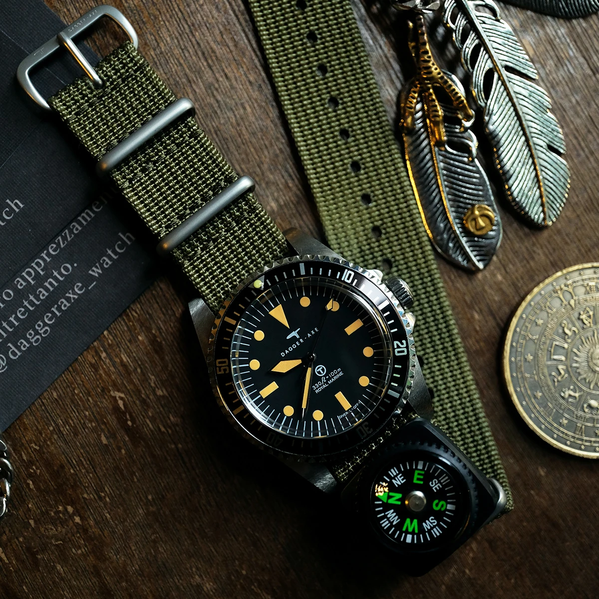 

DAGGERAXE Men Diver Watch 39mm Automatic Mechanical Wristwatch 10Bar Waterproof C3 Luminous Sapphire Mirror NH35 Ceramic Bezel