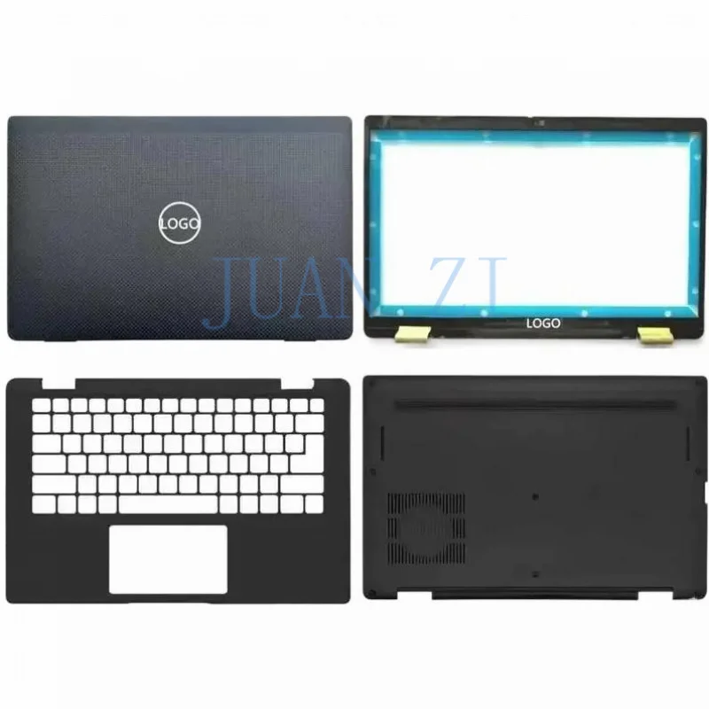 WQ New For Dell Latitude 7320 E7320 Laptop LCD Back Cover Front Bezel Upper Palmrest Bottom Base Case Keyboard Hinges