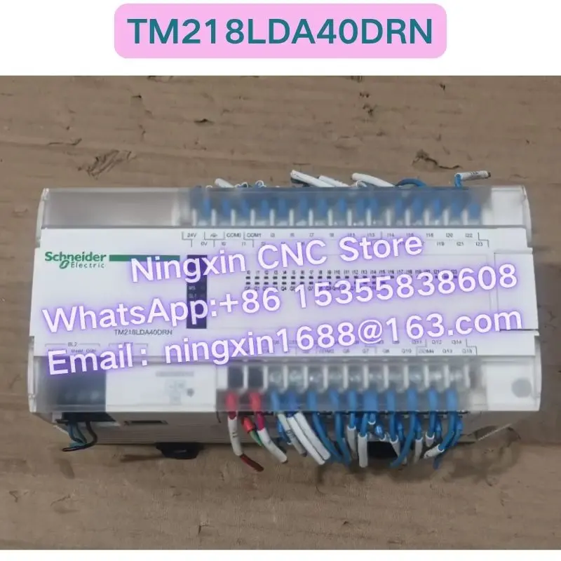 Second-hand TM218LDA40DRN PLC module Functional test OK Fast delivery