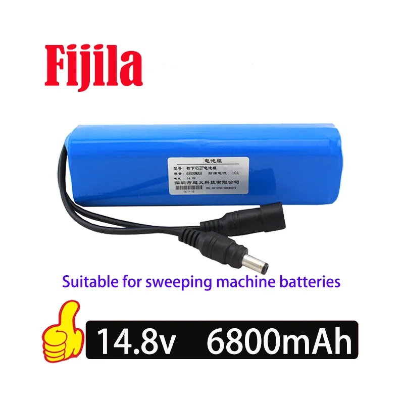 

14.8V Lithium Battery Pack, 4 Strings, 16.8V Lithium Battery, Floor Sweeping Speaker Rechargeable Battery, 4S2P Battery Pack