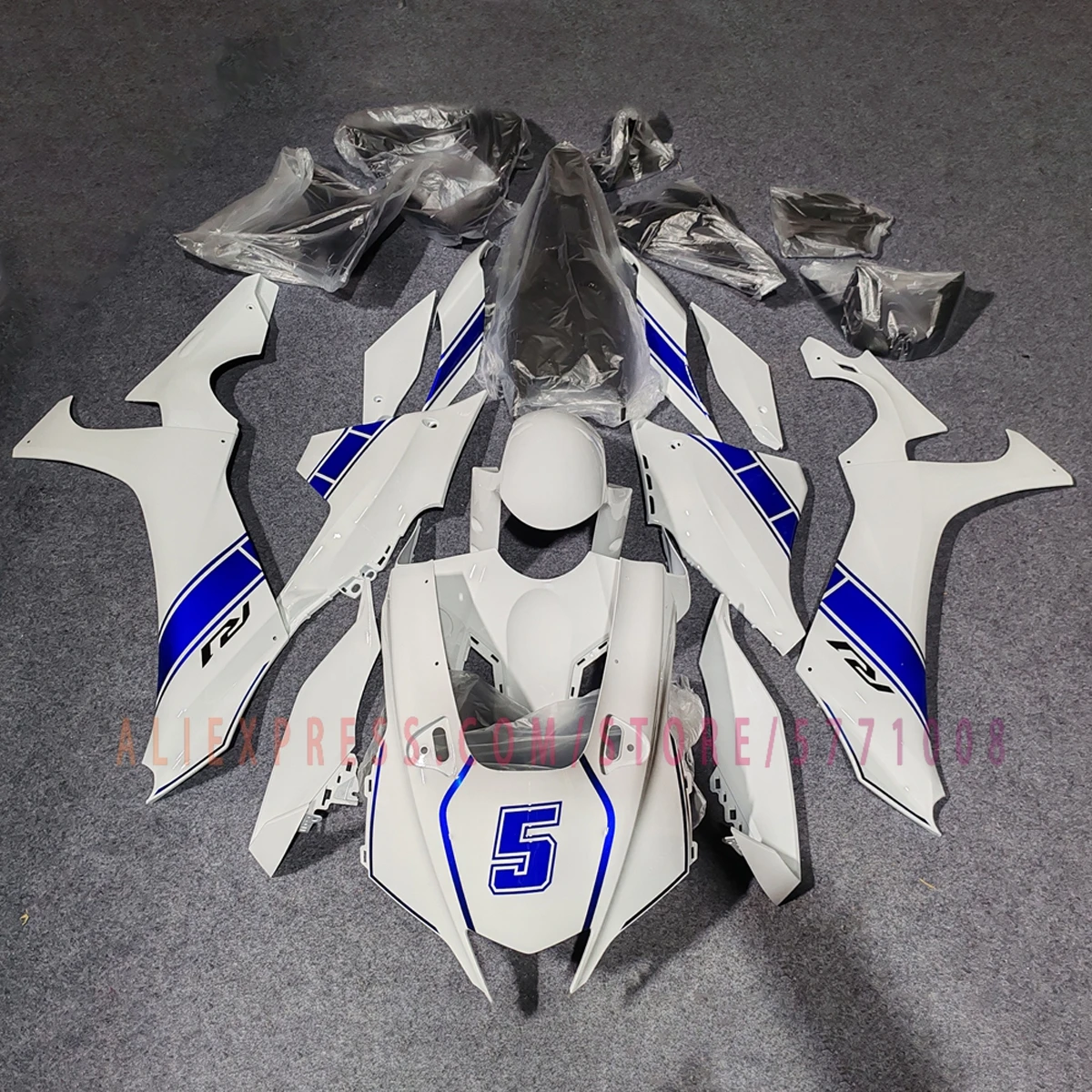Fairing Bodywork Kit for YZF R1 2020-2025 RN65 1000cc Injection Plastic ABS Cowls Panels Complete Spares Set Covers