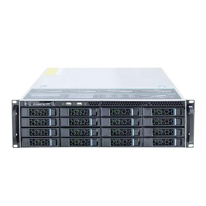 Rak 3U-16 Bit 3 Perlindungan Cadangan Data Array Disk Penyimpanan