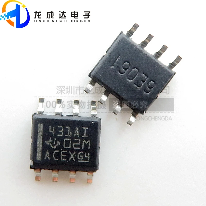 30 pces original novo tl431aidr 431ai 431a1 SOIC-8 shunt chip de tensão 36v