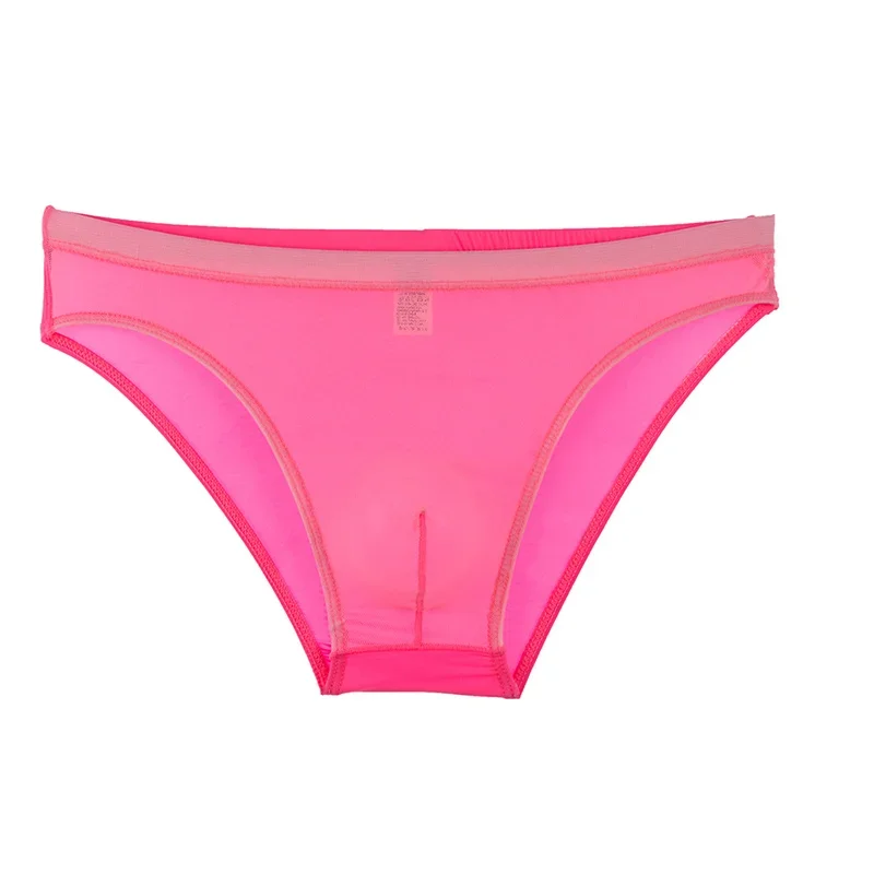 7PCS Men Elastic Briefs Underwear Breathable Ice Silky Briefs Cueca U Pouch Soft Comfortable Underpants Male Panties Briefs