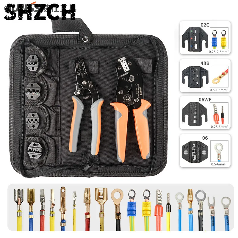 IWISS SN-2549 DuPont Xh2.54 Spring Terminal Crimping Pliers 2.8/3 0/3.96/4.8 Crimping Pliers