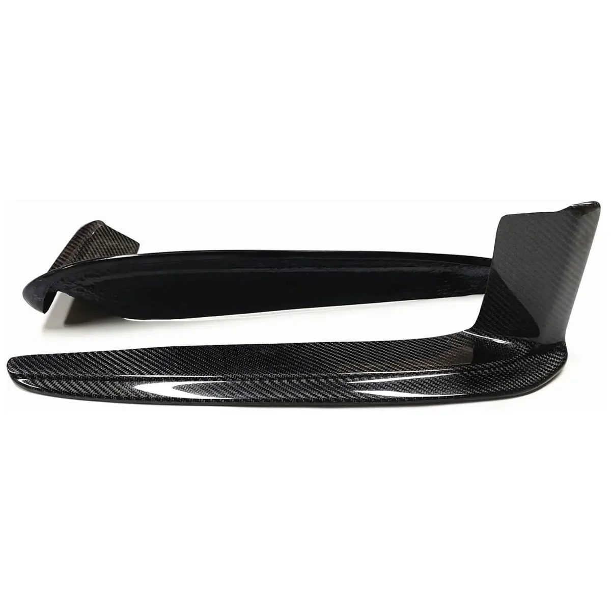 For Porsche Carrera 992 911 2018-2022 Front Bumper Side Air Vent Trim Carbon Fiber Fog Light Intake Frame Spoiler Splitter Lip