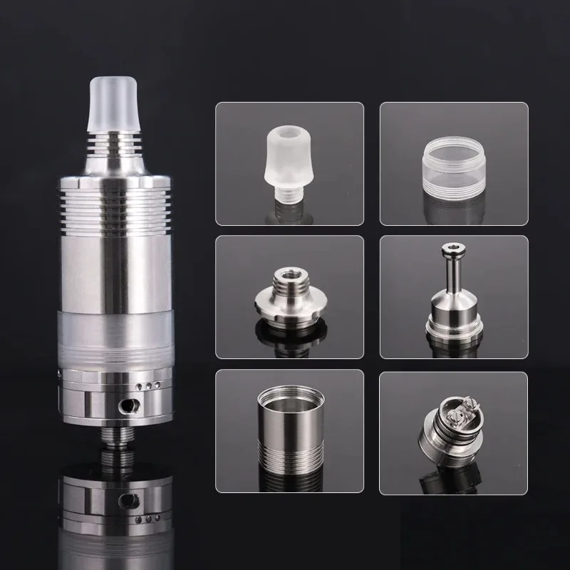YFTK BY-KA V9 MTL RTA 22 3 /5 SS316 510 Thread Box Mod Vape Vaper atomizer tank for coils & atomizers - gallery image 2