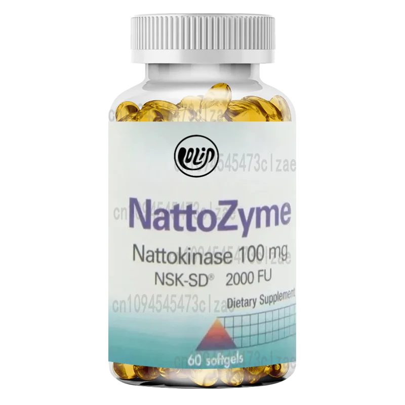 

Nattokinase Supplement NSK-SD 2000 FU, 100mg Capsule