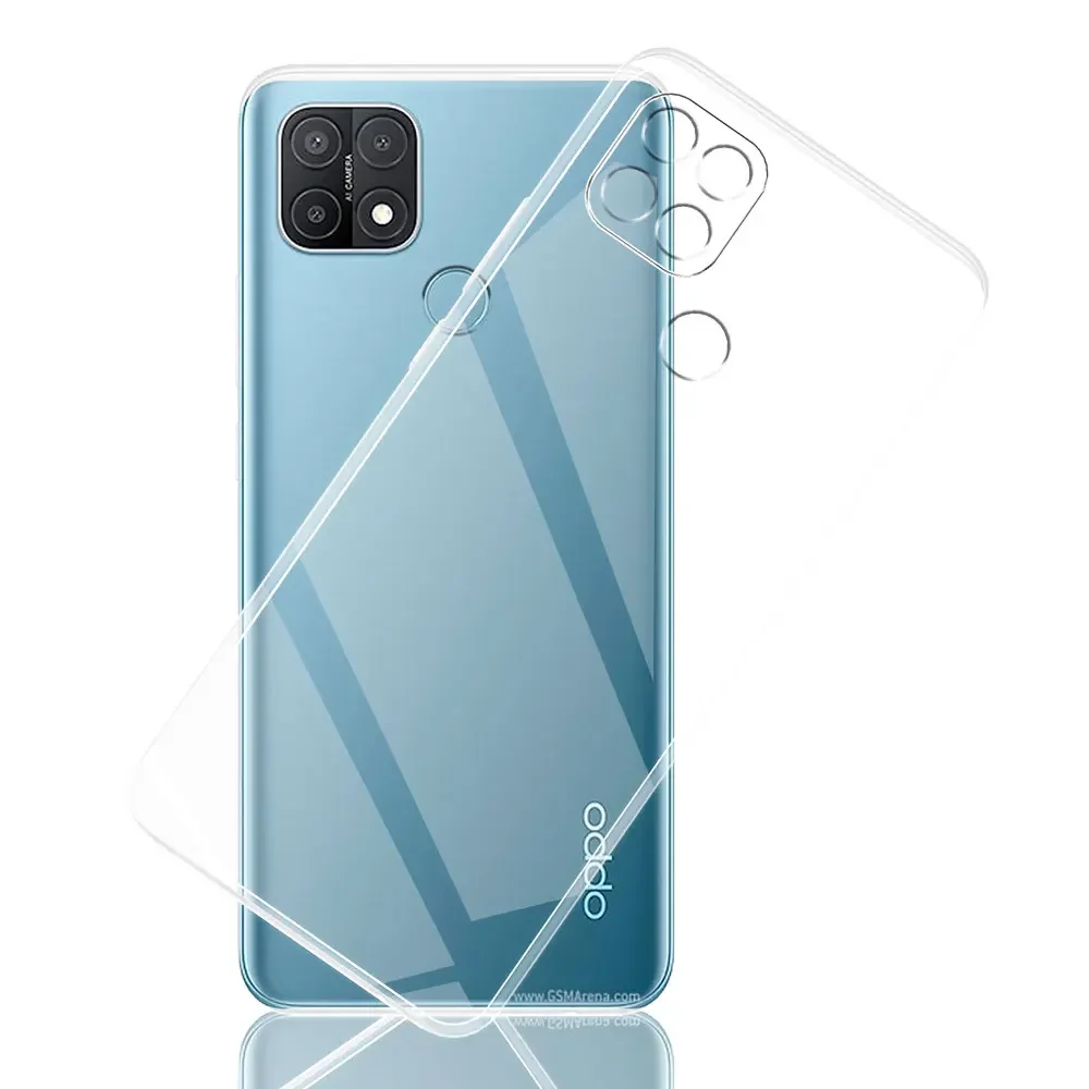 For Oppo A15 Case Ultra Thin Silicone Soft TPU Clear Back Case Cover For OPPO A15S Coque For Oppo A15 A15s Transparent Fundas