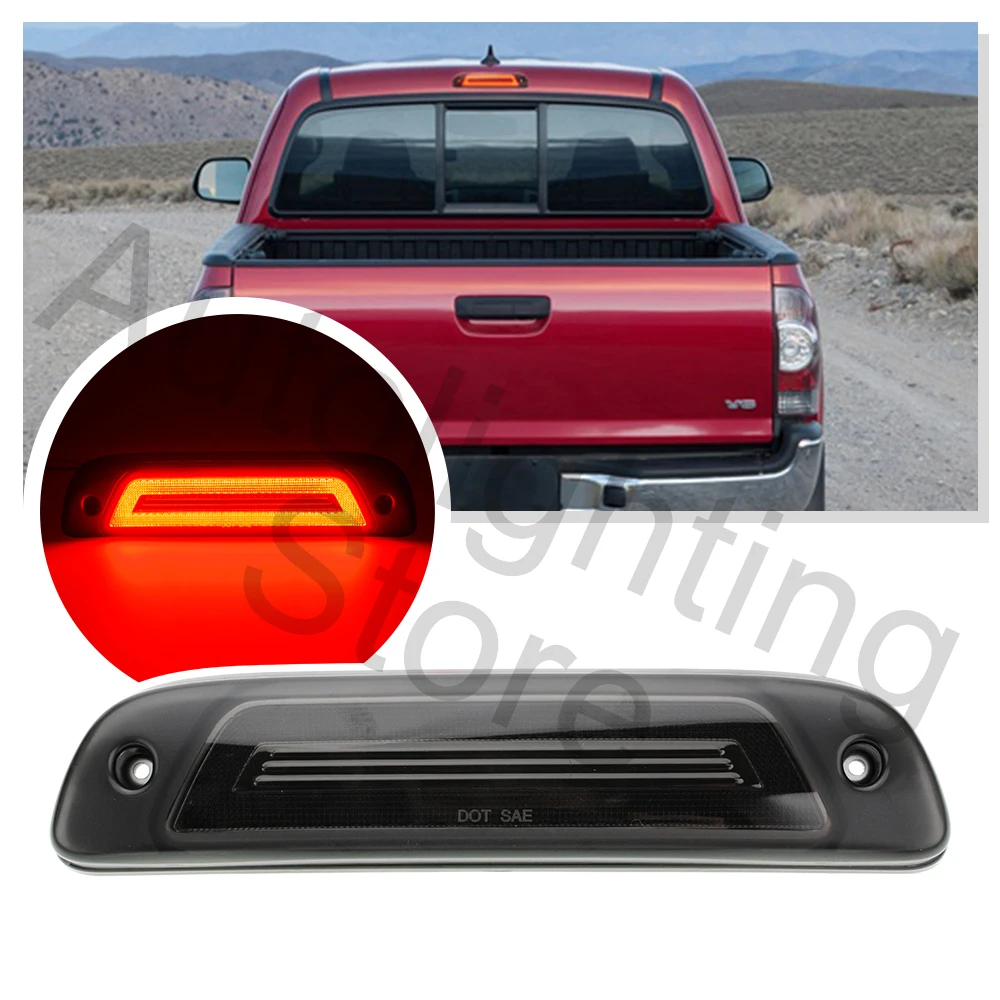 

1Pc High Mount 3rd Brake Light Rear Stop Lamp For Toyota Tacoma 1995-2015 2016-2023 T100 1996-1998 Tail Warning Lamps