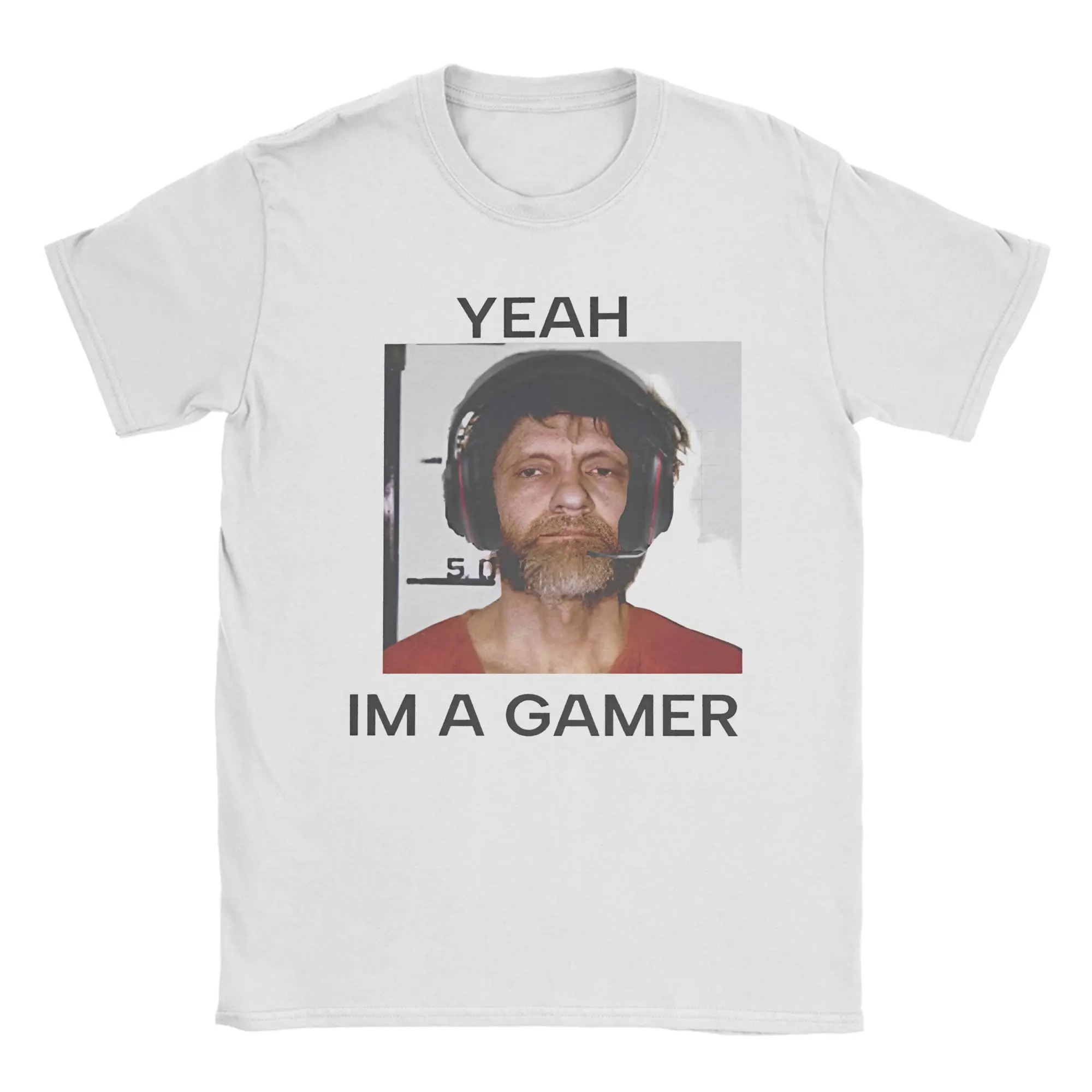 Vote By Mail Ted Kaczynski T Shirt Beach  Vintage T Shirts Cotton Harajuku Tshirt For Mens Short Sleeve Printed Top Tees