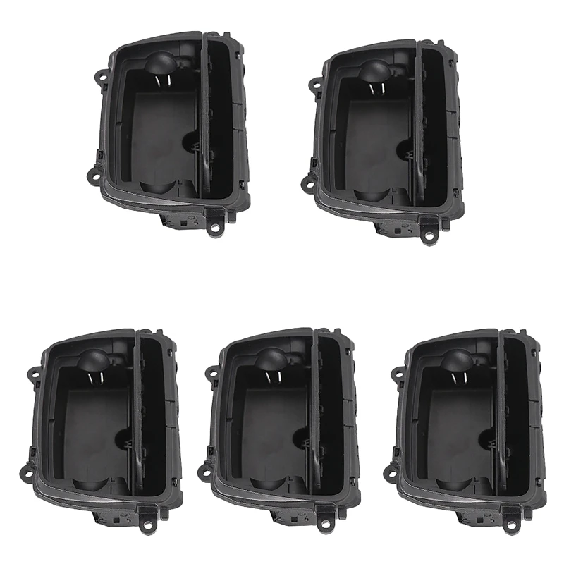 

5X New Black Plastic Center Console Ashtray Assembly Box Fit For Bmw 5 Series F10 F11 F18 51169206347