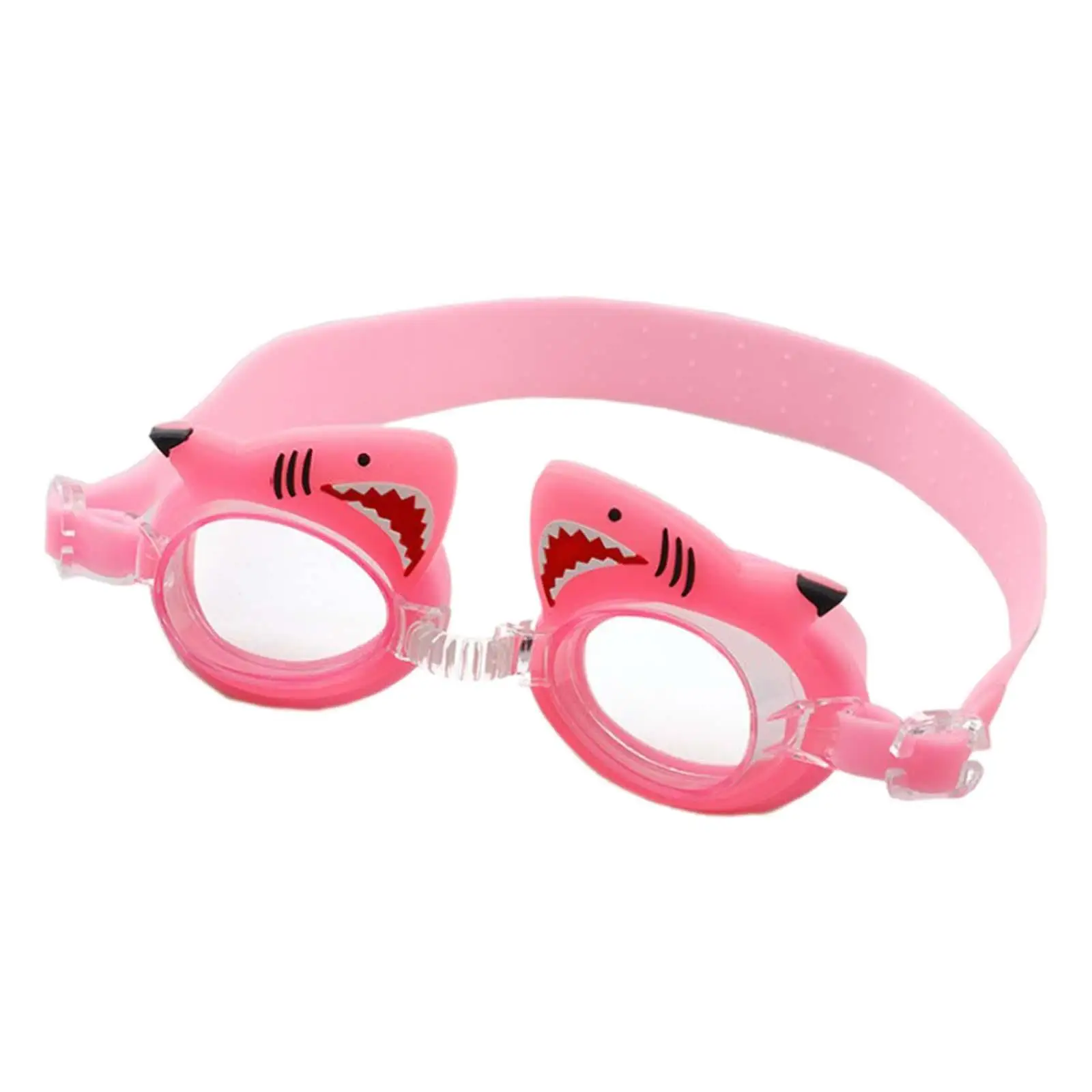 

Плавательные очки для девочек, водонепроницаемые Мультяшные плавательные очки с акулами