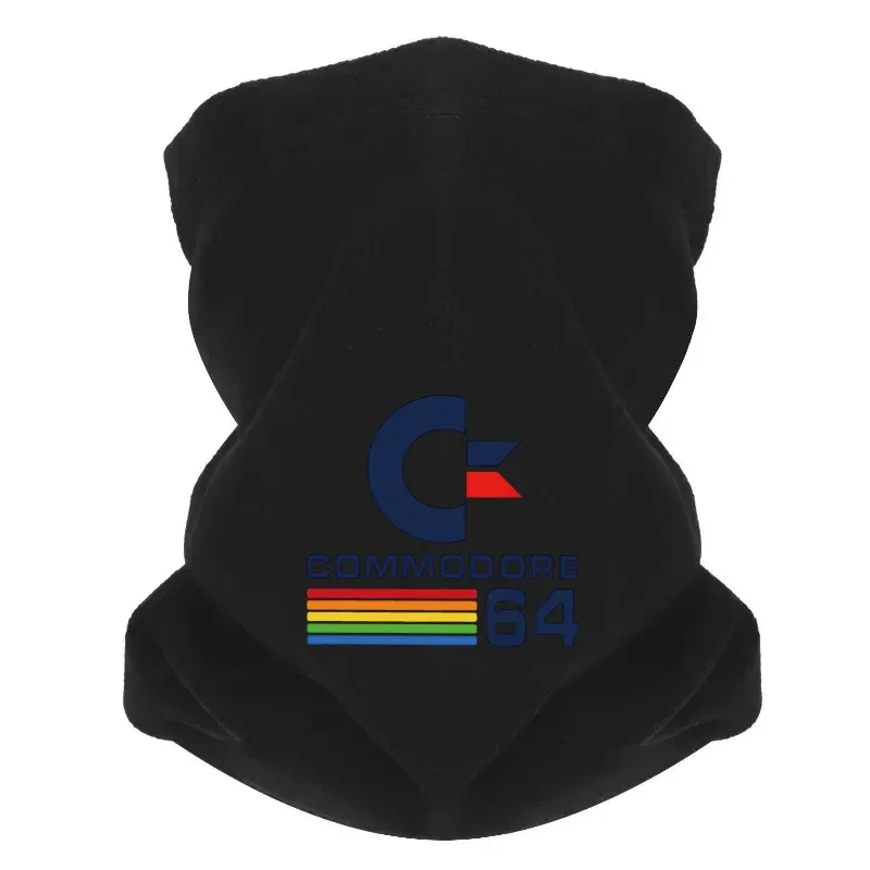 Commodore rainbow computer graphic Men Outdoor Scarf Mask Neck Gaiter Hat Women cap Headgear Windproof Keep Warm Winter Multifun