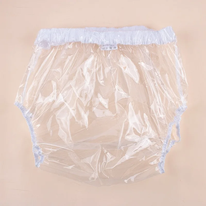 ملابس داخلية للجنسين مقاومة للماء من مادة TPU، ملابس داخلية للمريض من البلاستيك الشفاف المقاوم للتسرب، حفاضات قابلة للغسل، ملابس داخلية قابلة للتنفس لكبار السن