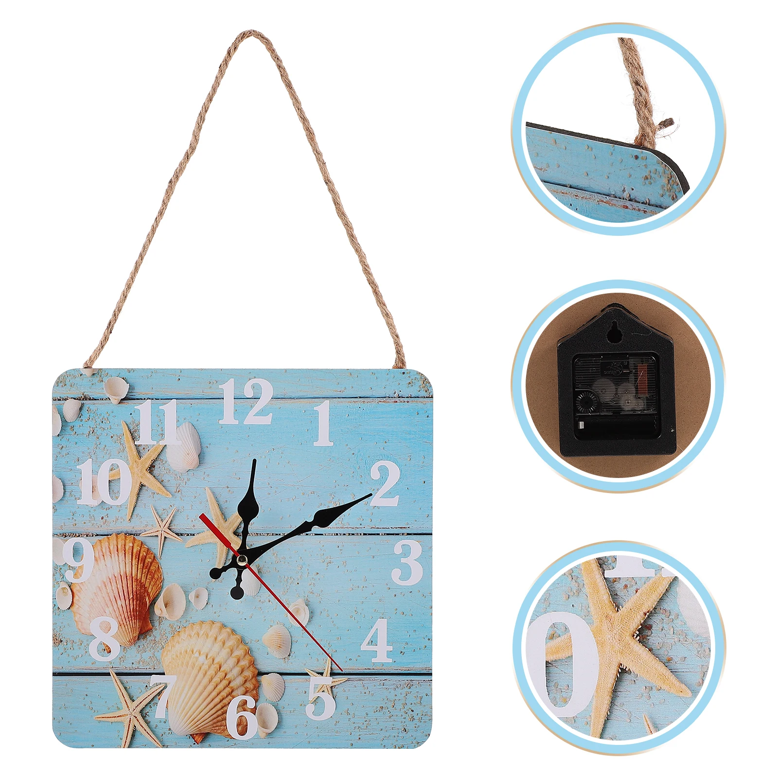 

Nordic Style Wall Clock Decorative Hanging Clock Vintage Frameless Retro Timepiece For Home Office Living Room Efficient Wall