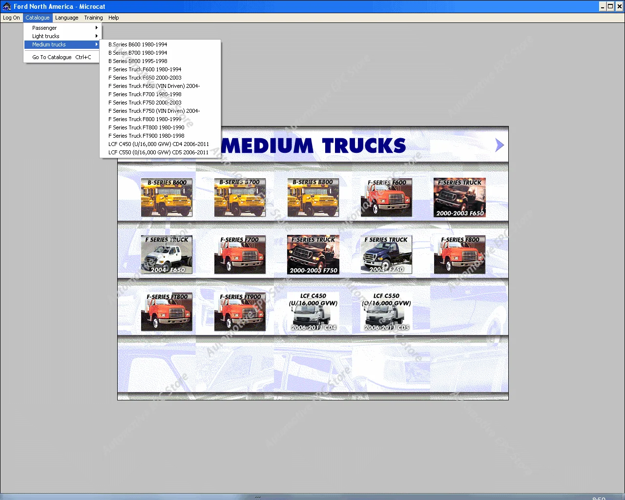 

Каталог запчастей Microcat F-ord для Северной Америки, версия 2022.09