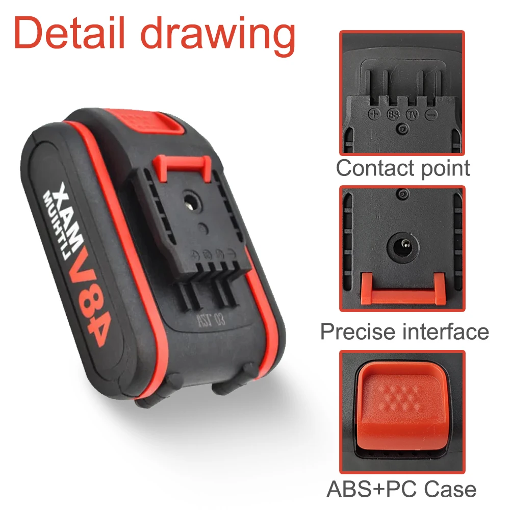 Newly 48V 18650 Lithium Battery 2000mAH Electric Tools Battery For Wireless Wrench Mini Chain Saw Electric Drill ect