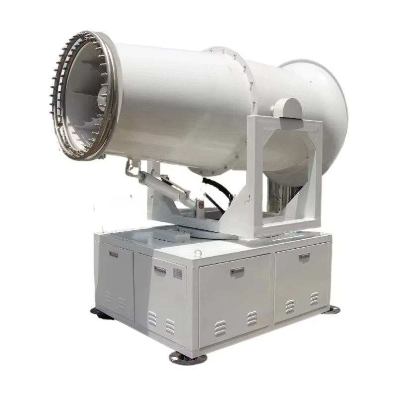Throw Distance From 30m to 200m Fog Cannon Mist Spray Machinery Dust Suppression Remove Machine for Coal Mining