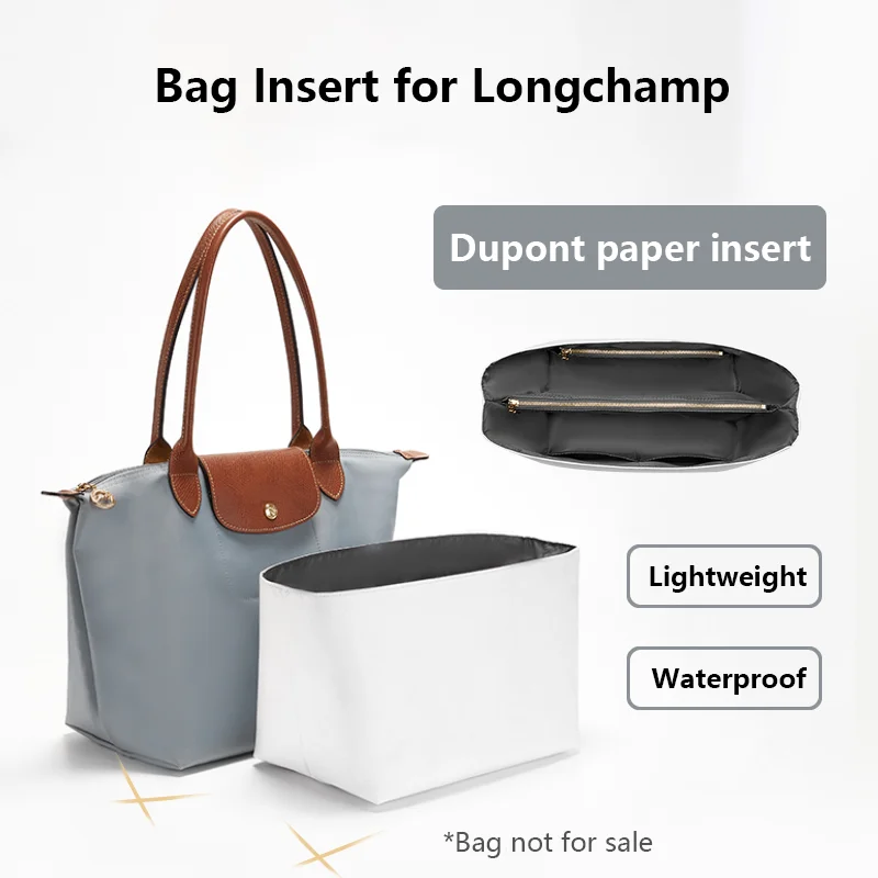

Waterproof Bag Insert For Longchamp Tote Bag Bag Organizer Insert Bag Support Storage Handbag Purse Liner Bag Accessories