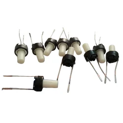 14pcs/lots Genuine Japan ALPS Tactile Switch 6*6*9.5 Inline 2-pin Micro Button White SKRGASD010 IC Electronic components