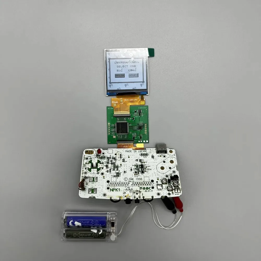 2.6 Inch Original Size High Brightness IPS LCD Screen For Neo Geo Pocket NGP, Easy Installation Replacement Display view 6