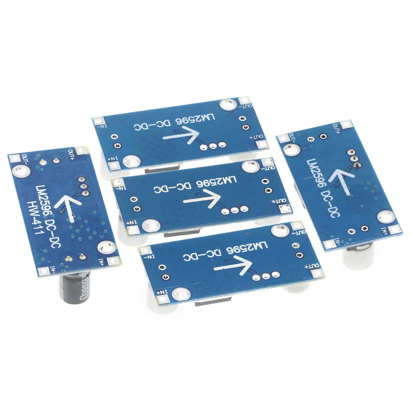 LM2596S DC-DC 3A Adjustable And Fixed 3.3/5/12V Step-Down Power Supply Module Voltage Stabilization Regulator Output Module