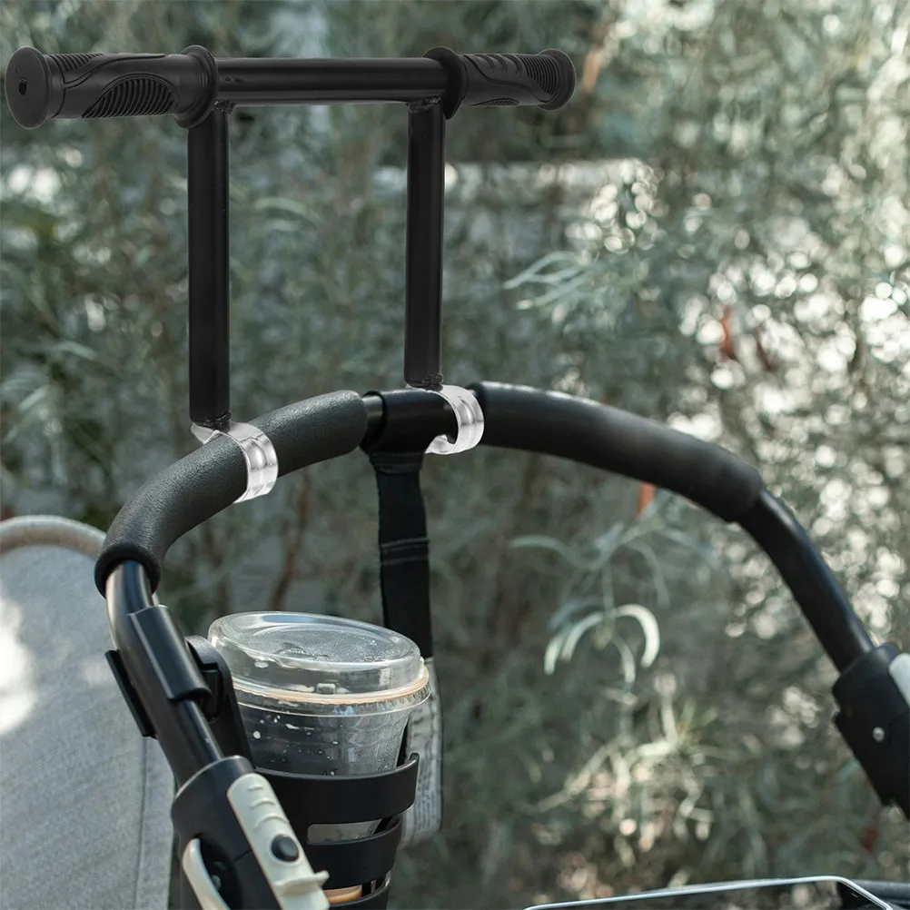 

Универсальный удлинитель ручки детской коляски из нержавеющей стали с регулируемой высотой, аксессуар для колясок и прогулочных тележек