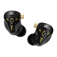 KZ-DQS In Ear Monitor Headphones Dynamic Professional HIFI Headset Noise Cancelling Bass Earbuds for Sports Game Music