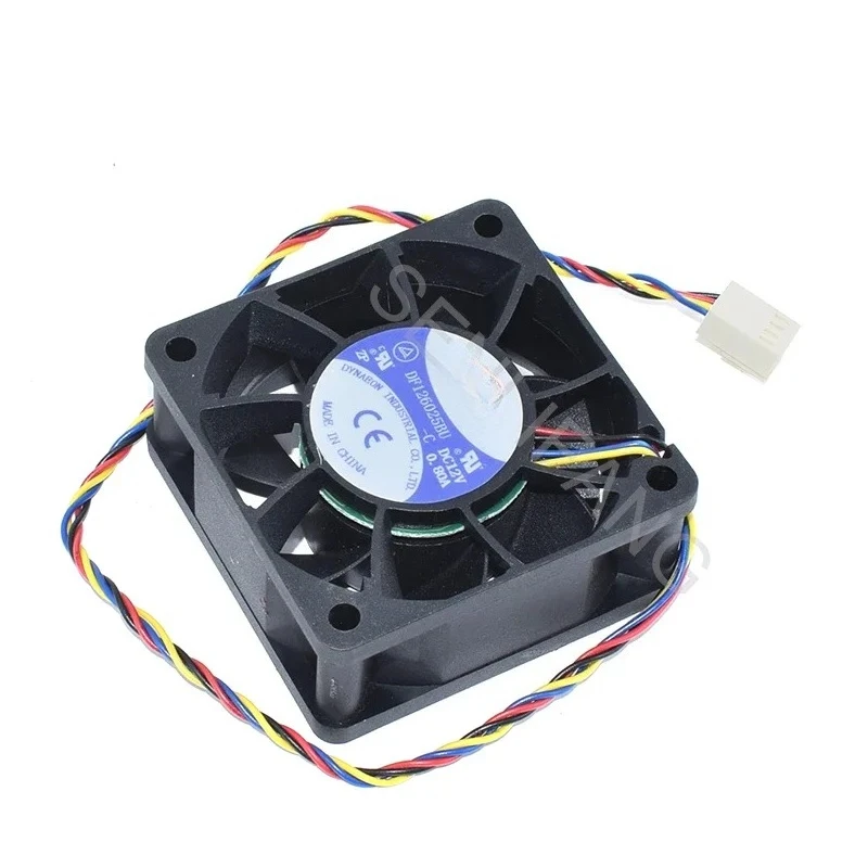 

Вентилятор 6 см, новый для TOP MOTOR DF126025BU DC12V 0,80A 60x60x25 мм, серверное квадратное охлаждение, 4 линии