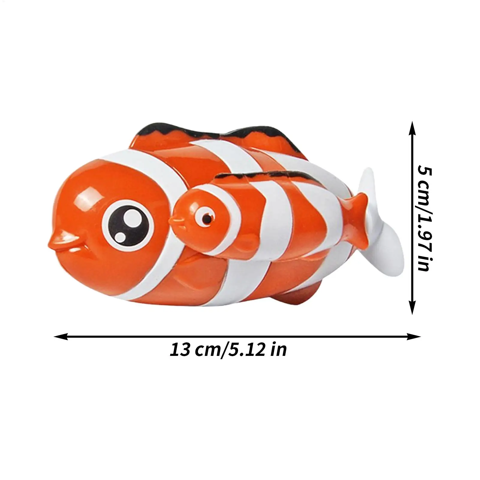 Kid Bath Toys Automatic Floating Fish Toys for Child Bathing Early Learning Game Interactive Bathtub Water Game for Preschool