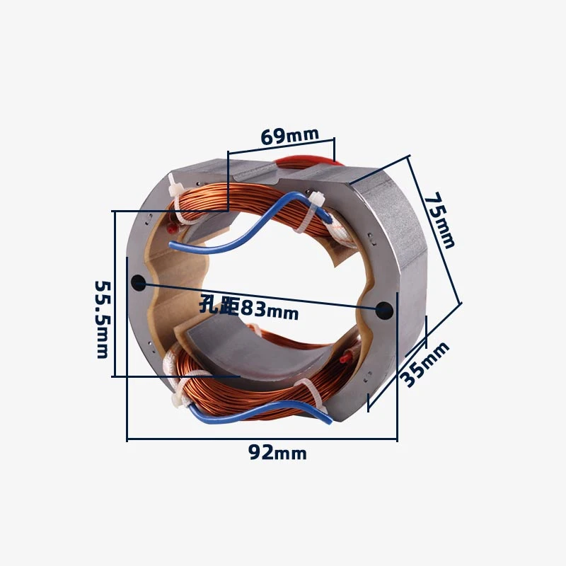 Chainsaw Accessories for Makita 5016 405 6018 Chainsaw Logging Saw Chainsaw Rotor Armature Anchor Stator Coil Replacement