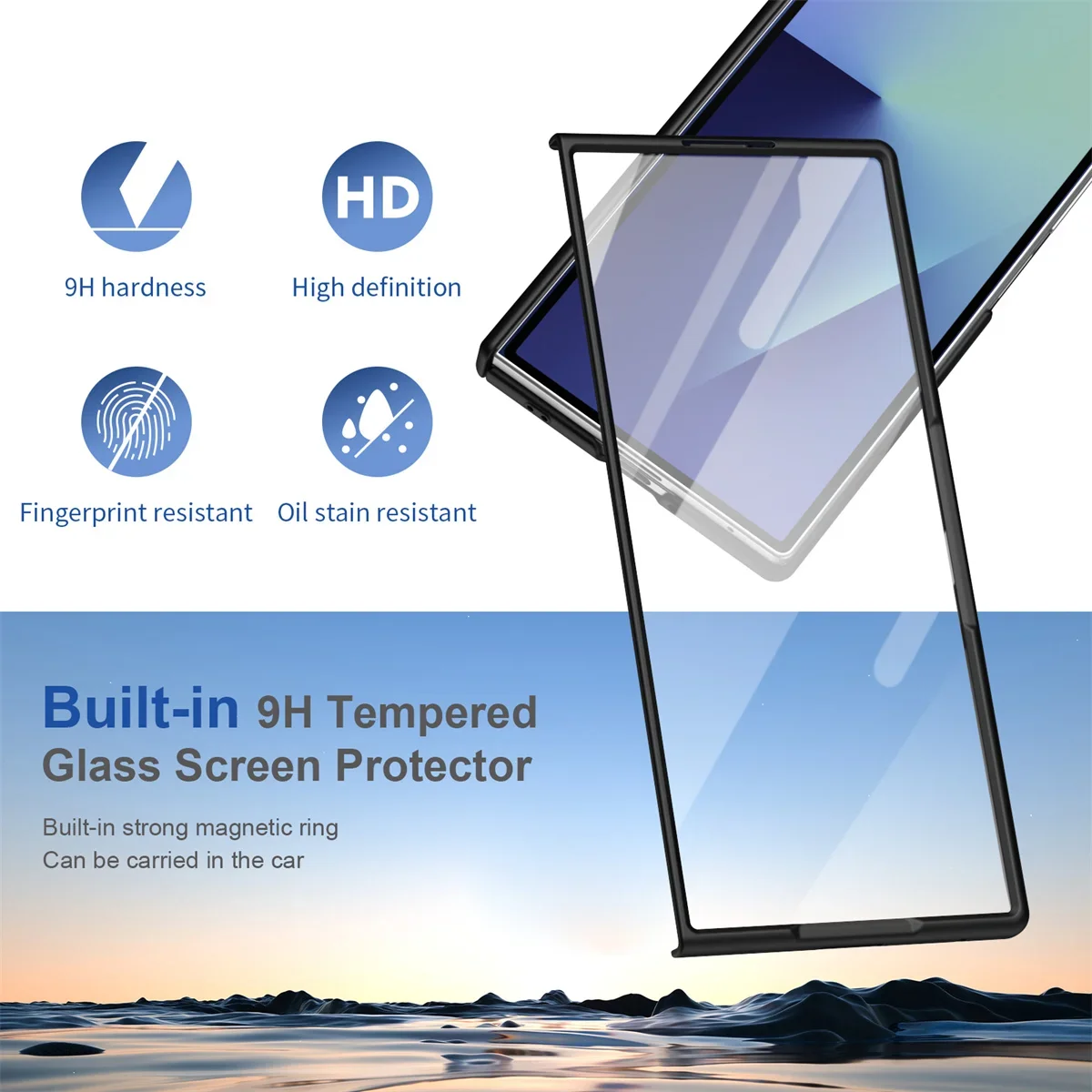 Scharnier-Schutzhülle mit Magnetischer Stoßdämpfung für Samsung Galaxy Z Fold 8 7 6 5 4 3 5G für Magsafe Fold7 Fold6 Mattierte Abdeckung – Detail 12