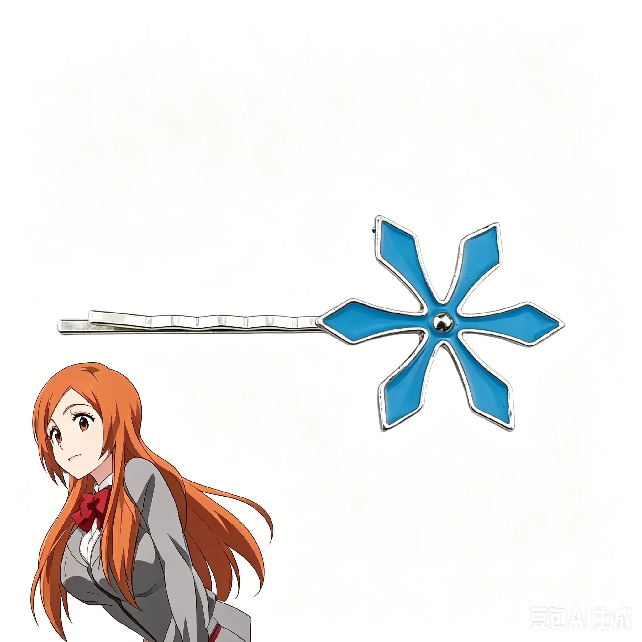 Brdwn Bleach Inoue Orihime Cosplay Hairpin Headwear