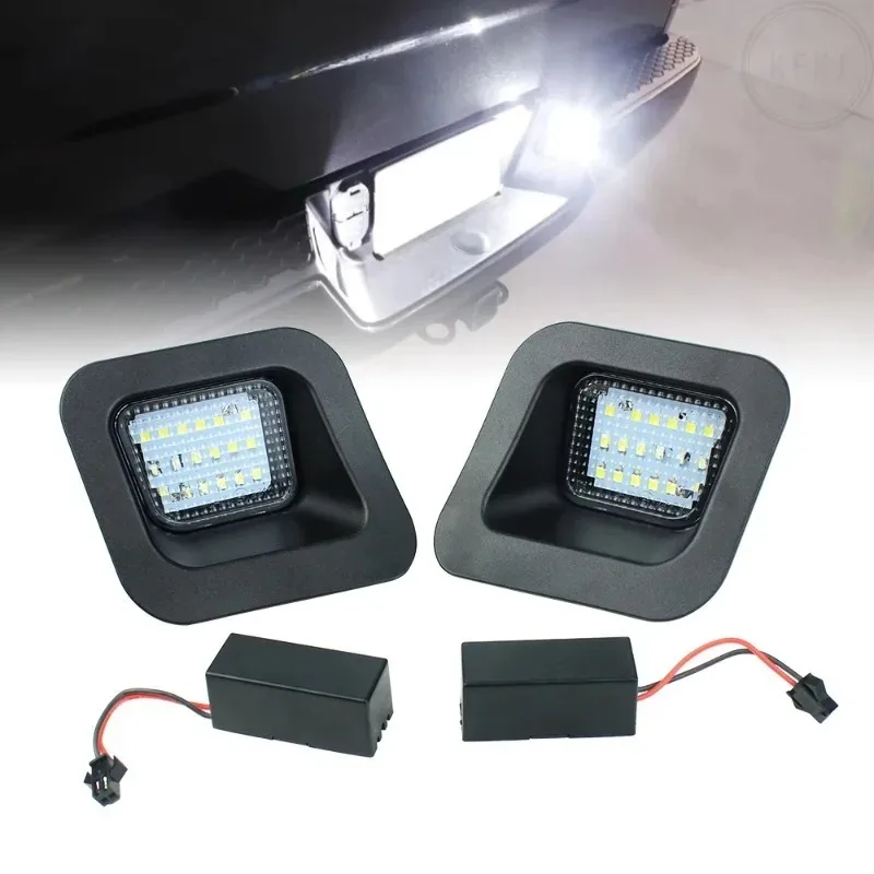 

1 Pair Plate Light for Dodge RAM Tag Lamp Assembly LED License1500 2500 3500 Pickup Truck 2003-2018