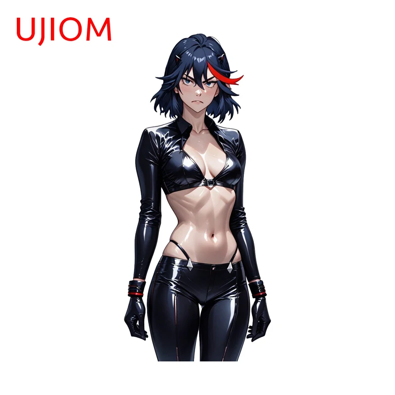 UJIOM Seductive Artistic Girl Zhuyuan Wall Sticker Delicate Fashion Eye Catching Vinyl Decal Trendy DIY Decor Accessories