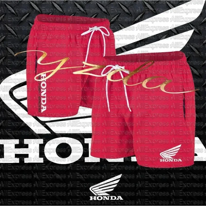 شورت هوندا للدراجات النارية على الطرق الوعرة لركوب الدراجات للرجال والنساء للرياضات الخارجية والترفيه وسرعة تجفيف مريحة