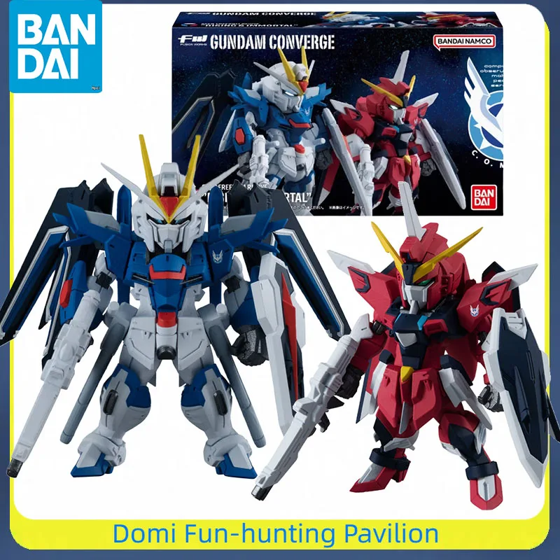 

Bandai Original FW GUNDAM CONVERGE Q-version Anime Figure SEED FREEDOM REVIVE "RISING&IMMORTAL" STTS-909 STTS-808 Assembly Model