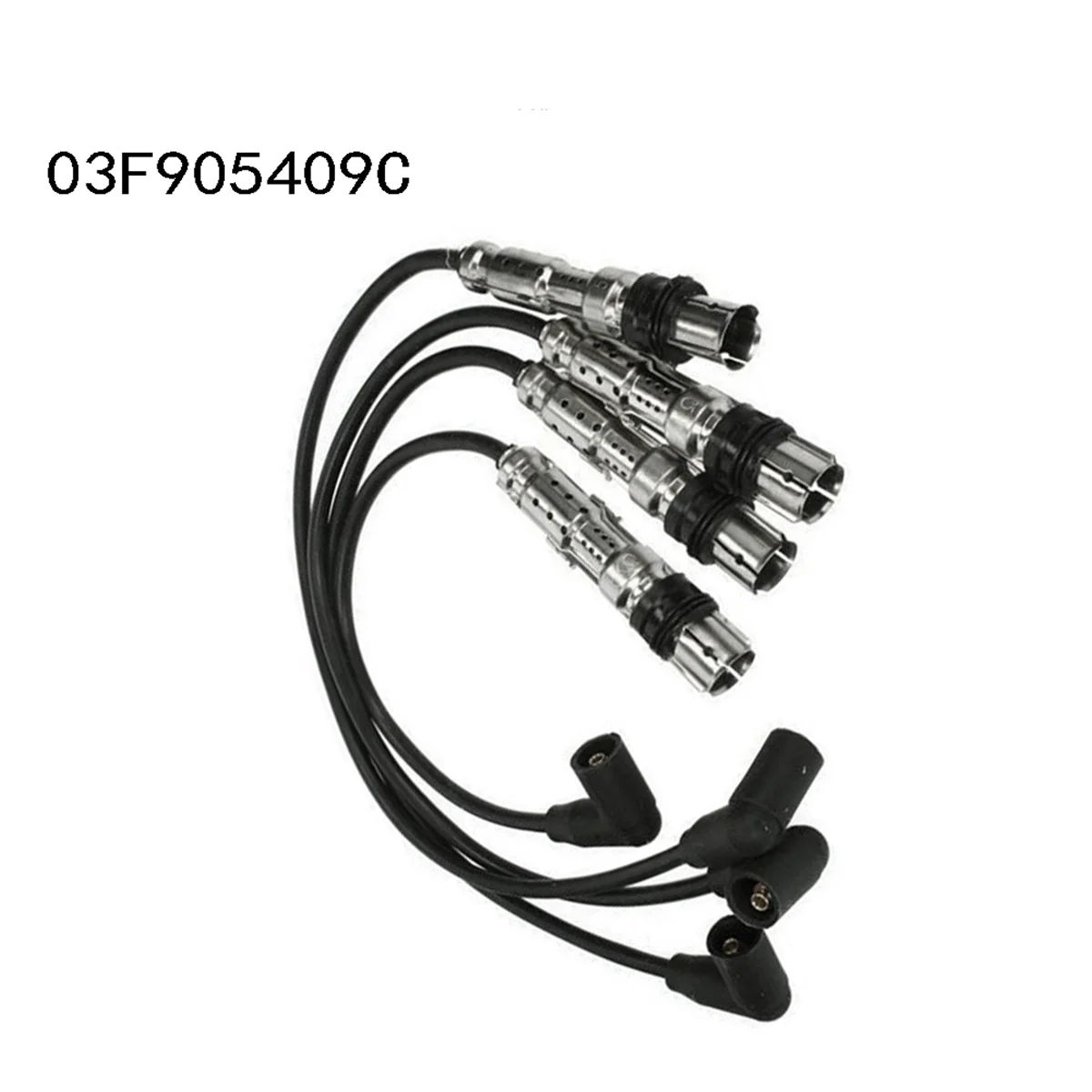 4 pezzi 03F 905409 Accensione C 8 mm per VW Golf Beetle Touran Polo Skoda Yedi Octavia 1.2T Cavo linea di accensione smorzamento pressione - L49A