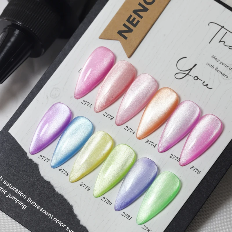 15m lBDgel Neon Cat Eyes Gel Nail Polish UV LED Soak Off Non-Toxic Long Lasting DIY Nail Art Manicure For Salon & Home Use