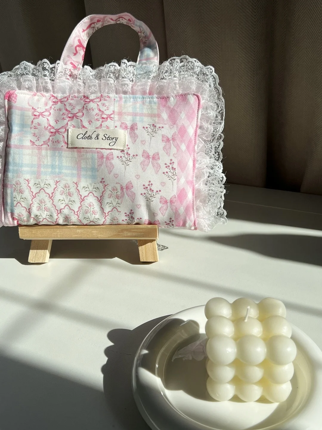 

Handmade Pet Hair Clip Storage Bag Dog Headwear Organizer Children Universal Hairpin Bag Carry-On Pet Accories