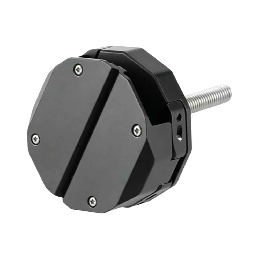 Aluminum Stem Phone Bracket for Bike Hidden Installation 45x45mm Size Supports 40mm to 90mm Wide Mobile Devices