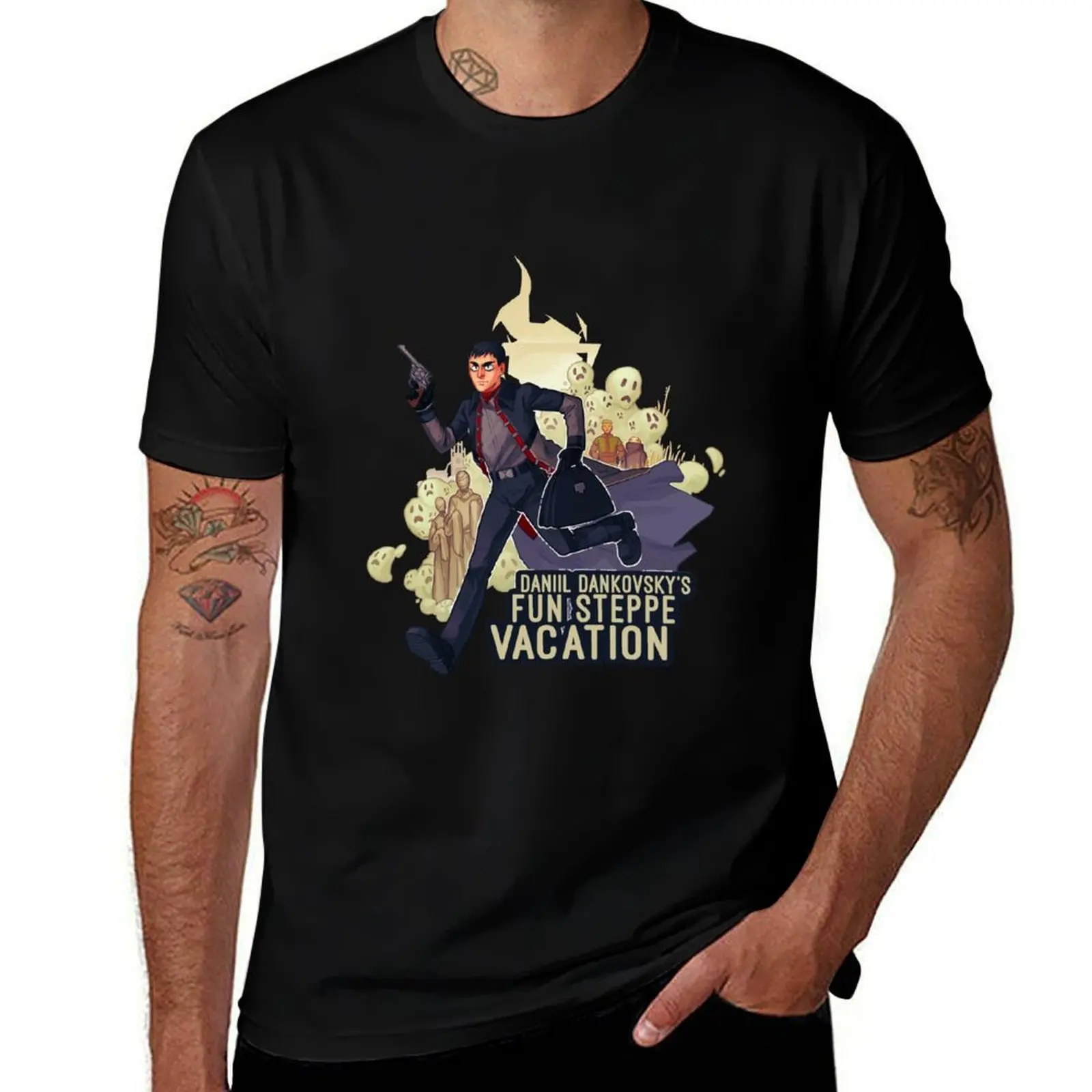 Daniil Dankovsky's Fun Steppe Vacation | Pathologic T-Shirt Standard Fit Solid Tee Shirt T-Shirt