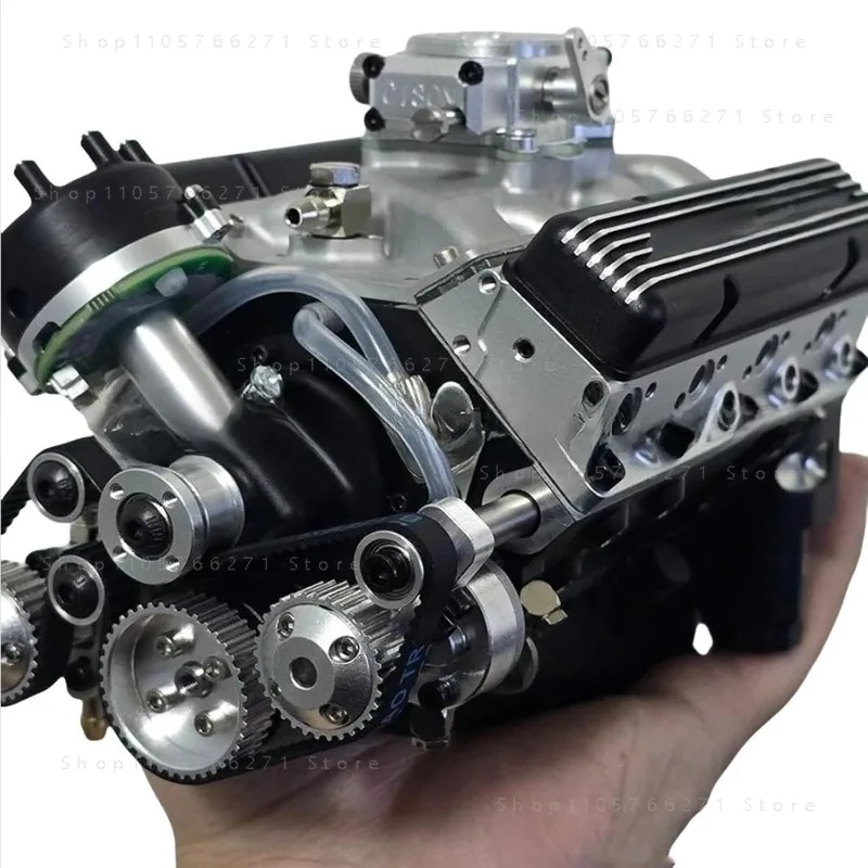 New CISON OHV V8 Engine Model Metal Miniature Educational Display Kit For DIY Hobby Collection And Gift
