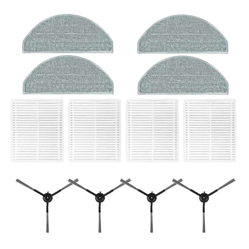 ل Eufy L60 L50 استبدال قطع الغيار فرشاة جانبية فلتر Hepa ممسحة القماش-AA80