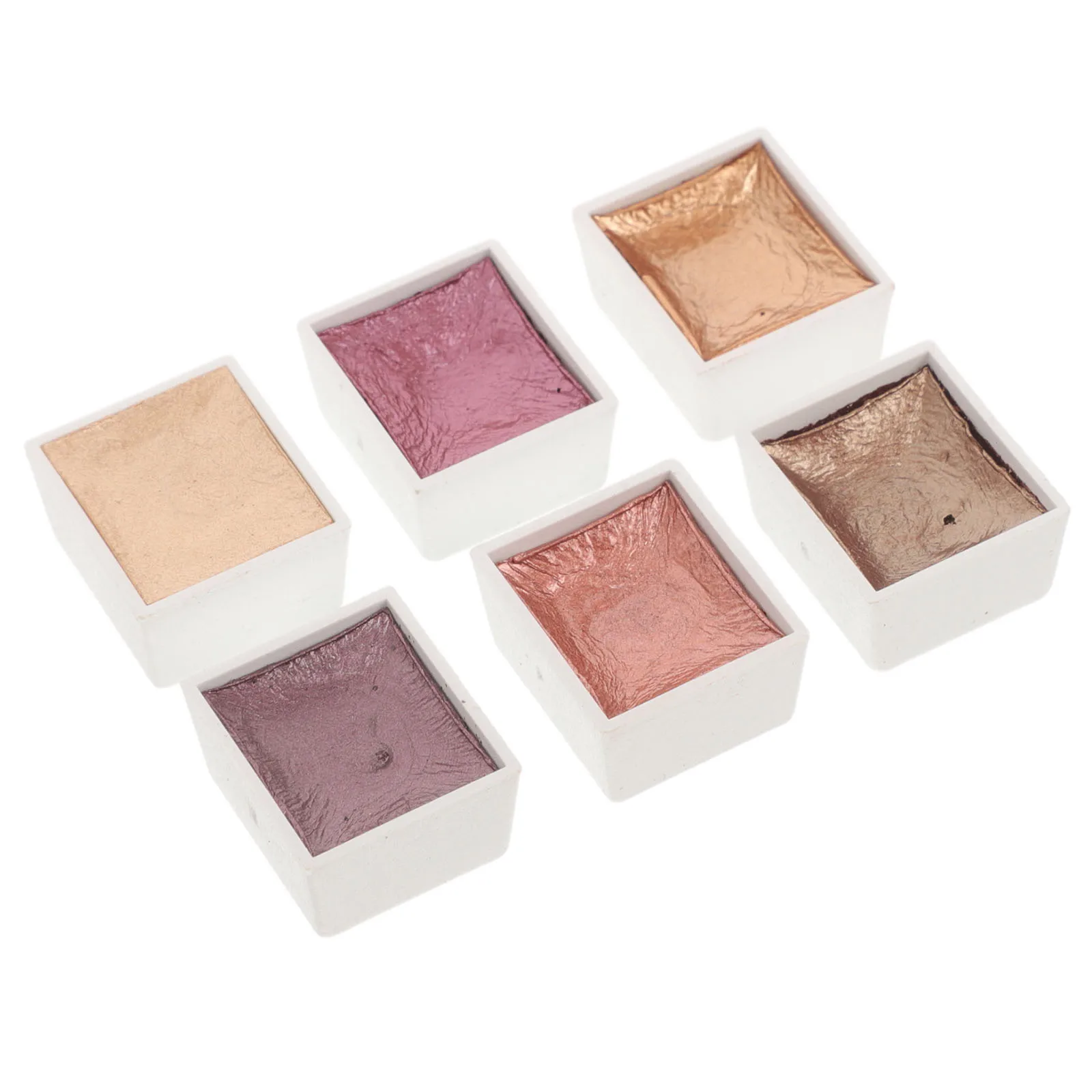 

Watercolor Nail Paint Set 1 Box Fade-Resistant Intense Pigments for Smooth Blending DIY Manicure Creative Design Portable Kit