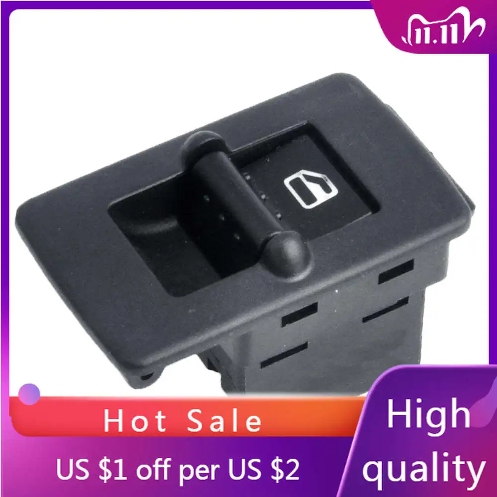 

Left Front Power Window Switch for VW Beetle 1998-2010, Replaces 1C0959855A,1C0959527